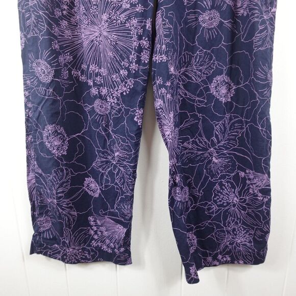 Victorias Secret Womens Floral Cotton Lounge Pants X-Large - Picture 5 of 9
